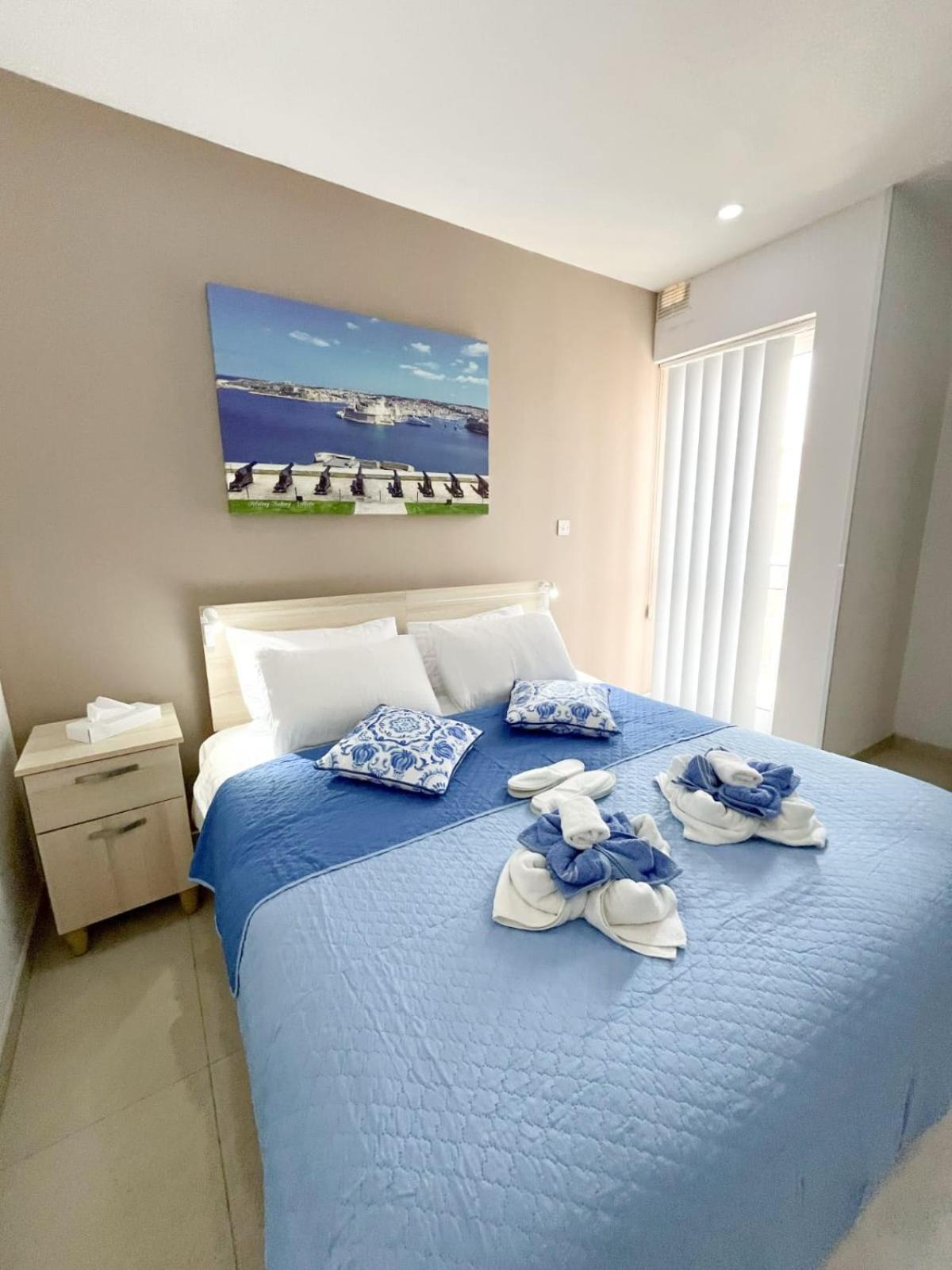 Apartament In Ta' Xbiex 3Br- 3 Min Yatch Marina Msida Zewnętrze zdjęcie